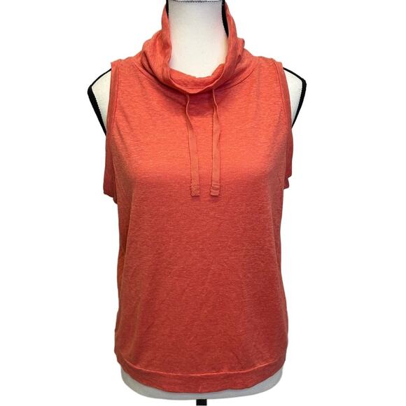 PrAna Women’s Sleeveless Hoodie in Vibrant Coral, Size XS - Picture 2 of 12